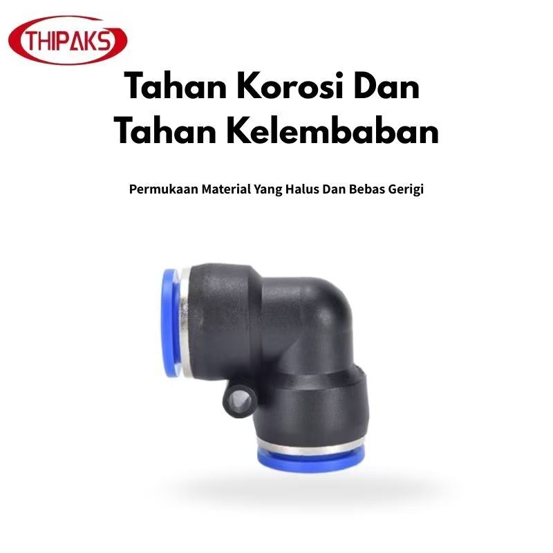 PV 6 - PV 8 - PV 10 - PV 12 FITTING KONEKTOR PNEUMATIC SELANG