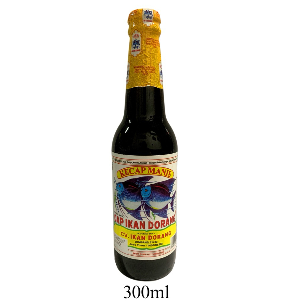 Kecap Manis Cap Ikan Dorang kemasan botol kecil