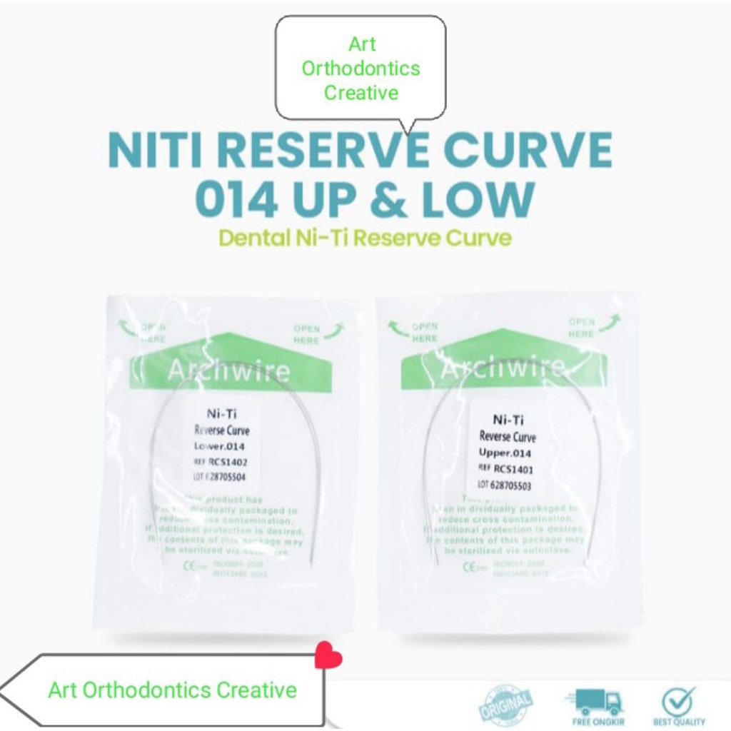 WIRE NITI .014 REVERSE CURVE OF SPEE (RCS)