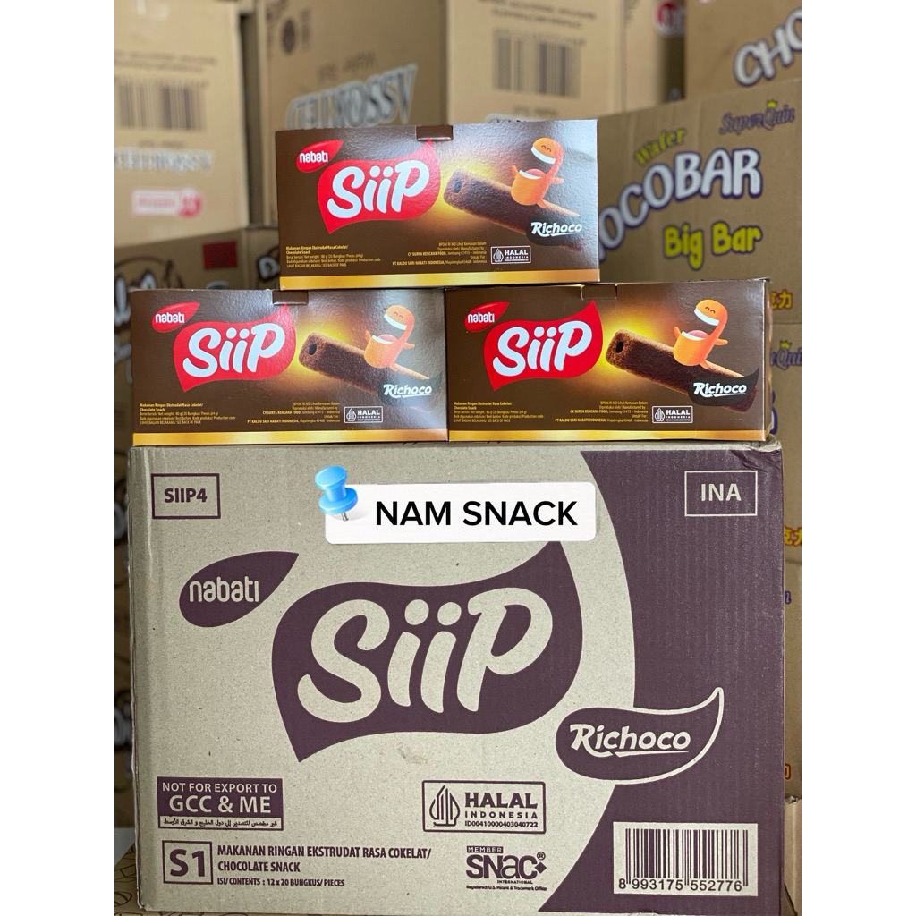 Nabati Siip Coklat 1 Dus Karton Isi 15 Box