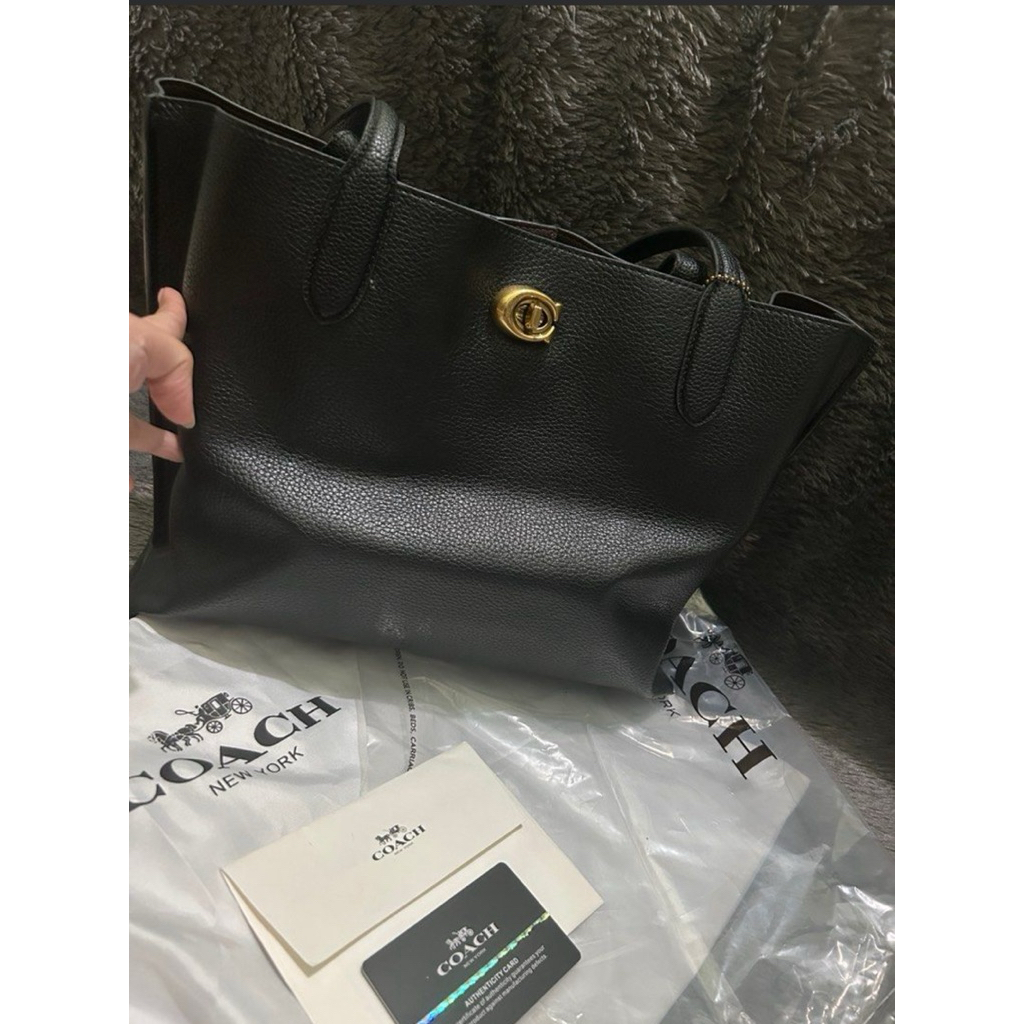 Preloved Coach Willow Tote Bag