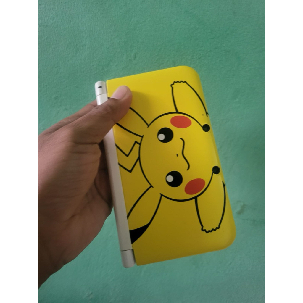 Nintendo 3ds XL CFW Rare seri pikachu normal