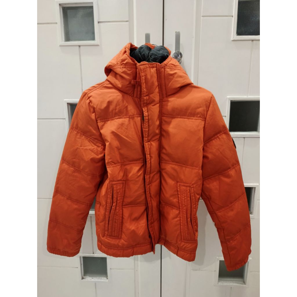 Jaket tebal Abercrombie kids size S