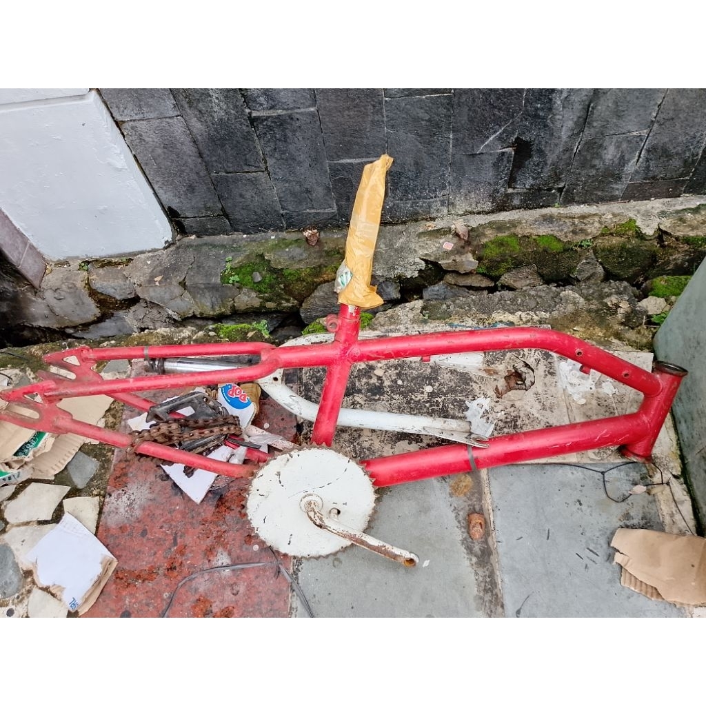 frame sepeda metalizer ukuran 20