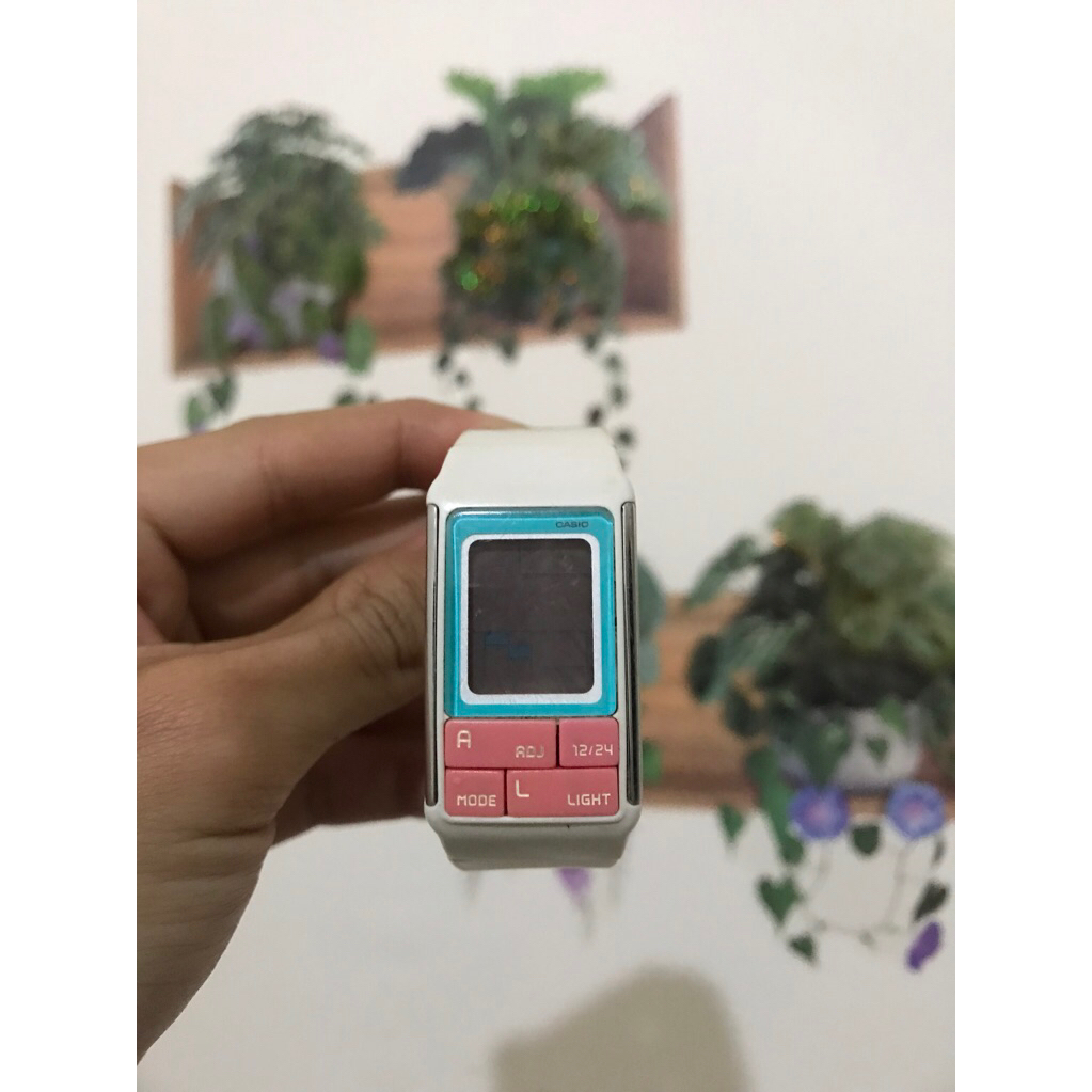 Jam tangan Casio LDF-51 poptone bekas orang