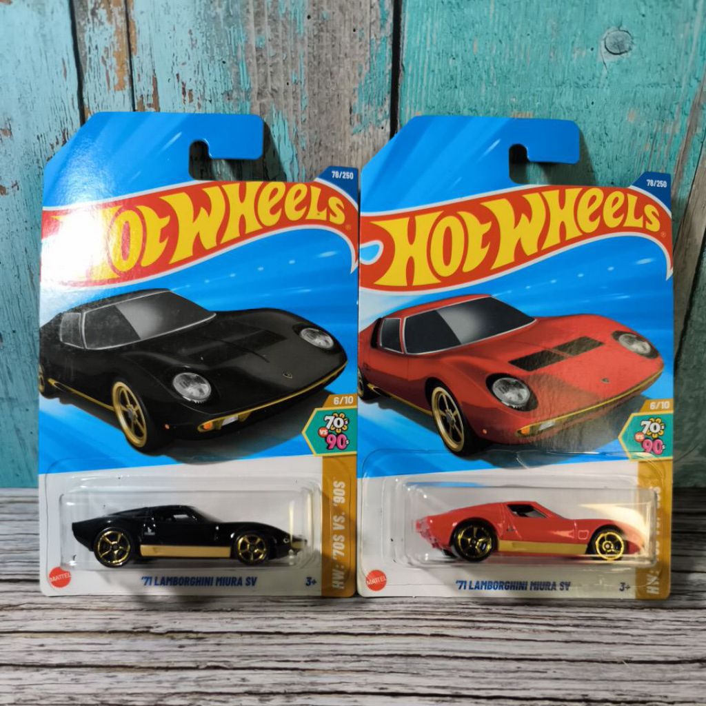 Hot Wheels 71 Lamborghini Miura SV