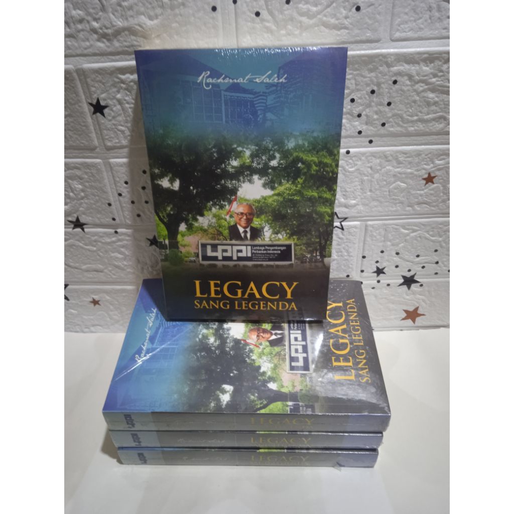 buku original Rachmat Saleh legacy sang legenda