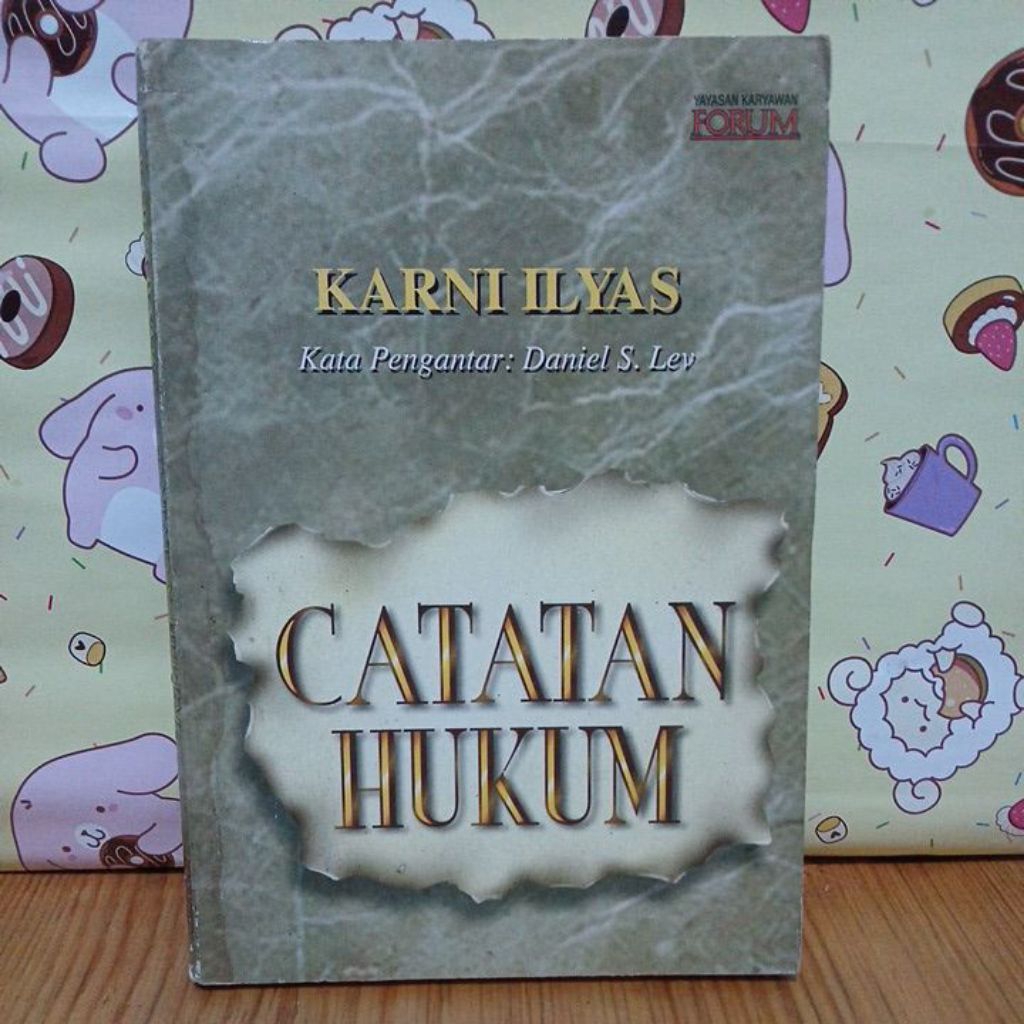 Catatan Hukum By Karni Ilyas.ASLI ORIGINAL