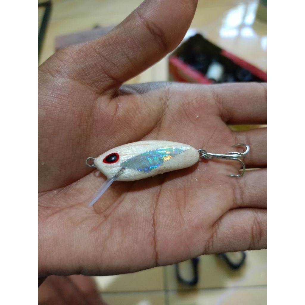 Minnow Handmade 5 gram 3,5cm / Umpan Minnow / Umpan Casting Hampala