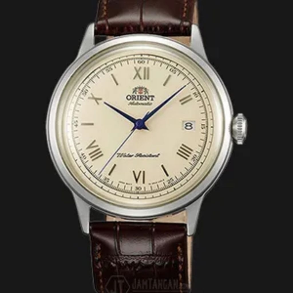 Orient Bambino TAC00009N Classic Cream Dial Brown Leather Strap