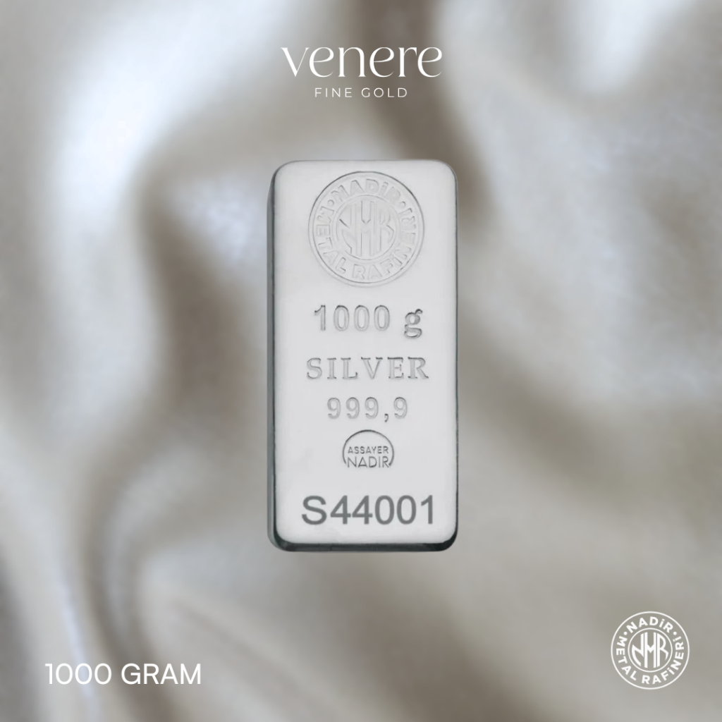 LOGAM MULIA PERAK SILVER NADIR | Kepingan 1000 gram
