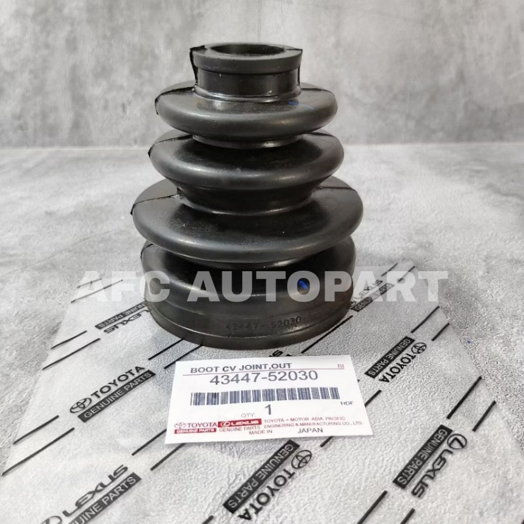Karet Boot Cv Joint As Roda Luar Toyota Yaris Vios 43447-52030 Original