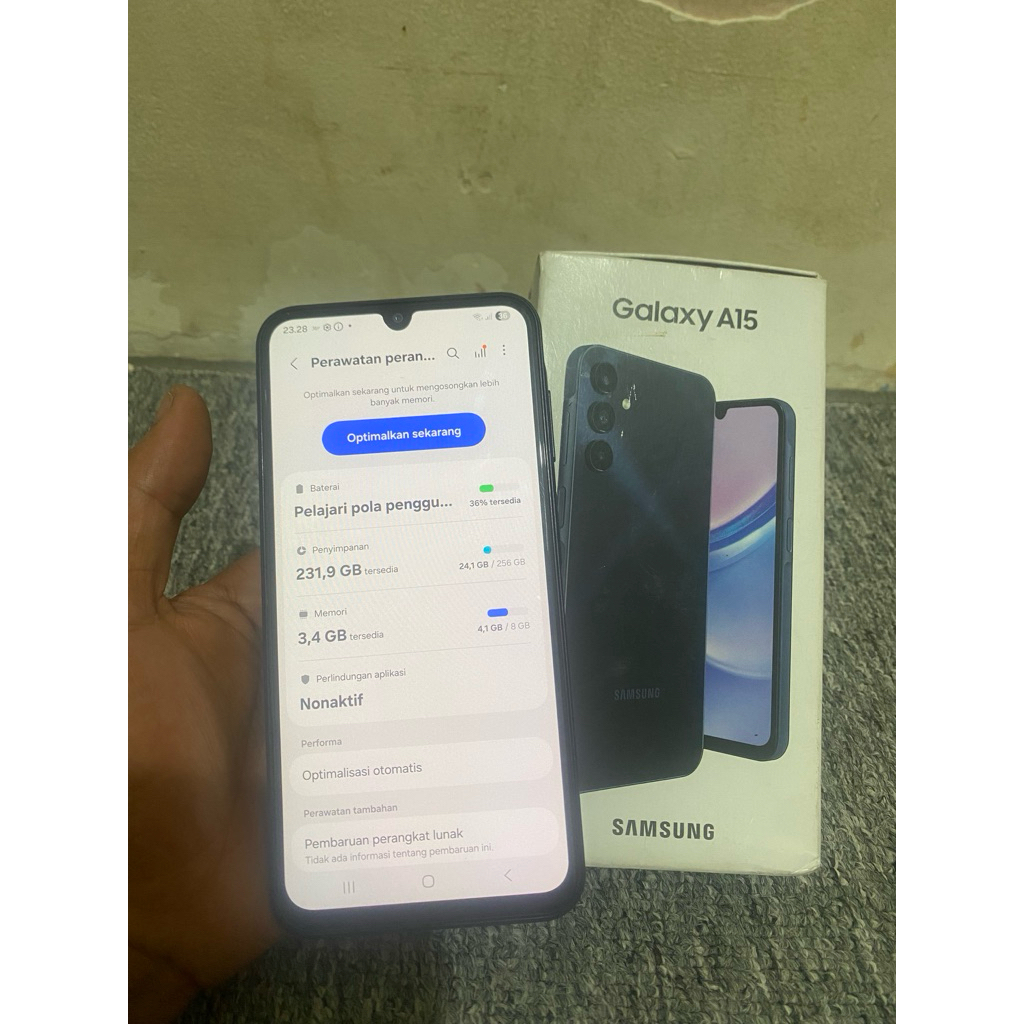 samsung a15 secod  ram 8/256