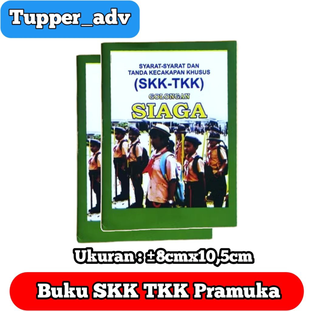 Buku SKK-TKK Pramuka SIAGA (HIJAU) / Buku Pramuka SKK-TKK