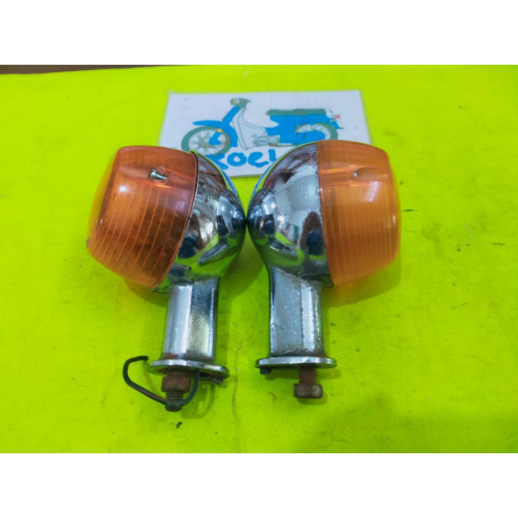 lampu riting sein sen depan yamaha L2G L2 G YL2G YB YB100 RS RS100 LS3 gagang pendek