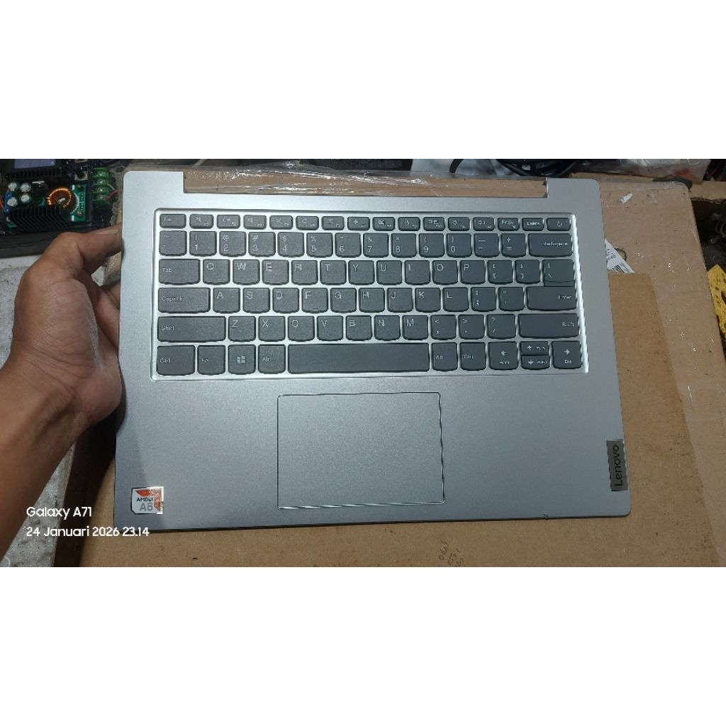 Keyboard, Bottom case, Palmrest, touchpad, board audio, Lenovo Ideapad Slim 1-14ast-05