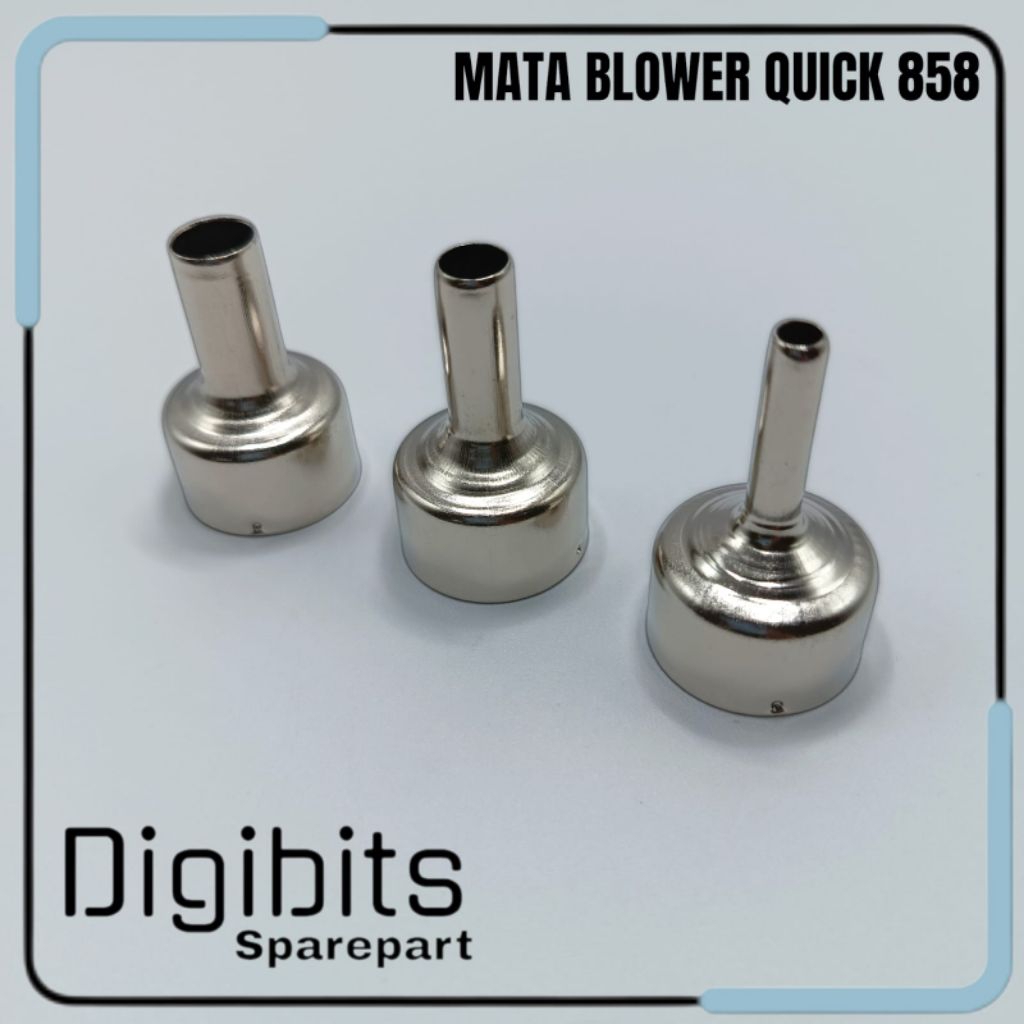 Mata Blower / Kepala Blower Quick 858 1 Set isi 3pc Nozzle