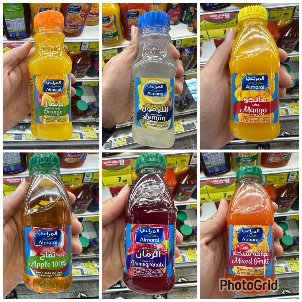 PO JUS ALMARAI NO ADDED SUGAR JUICE ALMARAI 200 ML