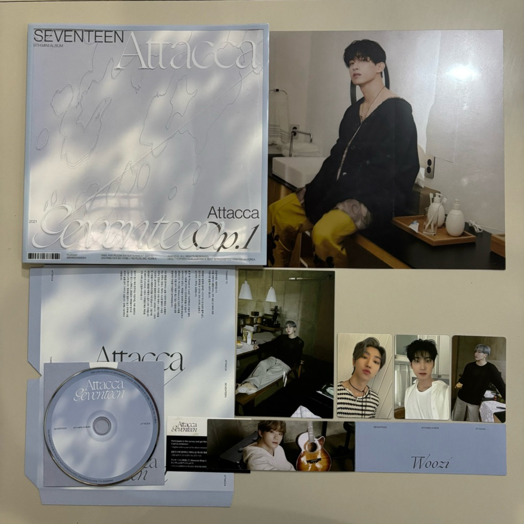 Fullset Unsealed Album Seventeen Attacca Op.1 ver.