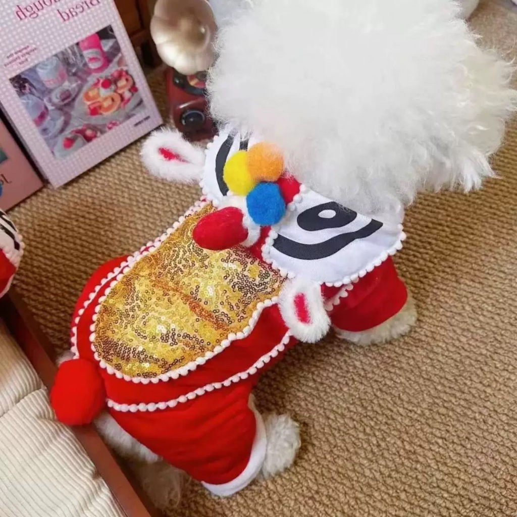 JOEYSPAW - Barongsai Costume // Baju Anjing Kucing | Baju Imlek Anjing Kucing | Kostum Barongsai Anj