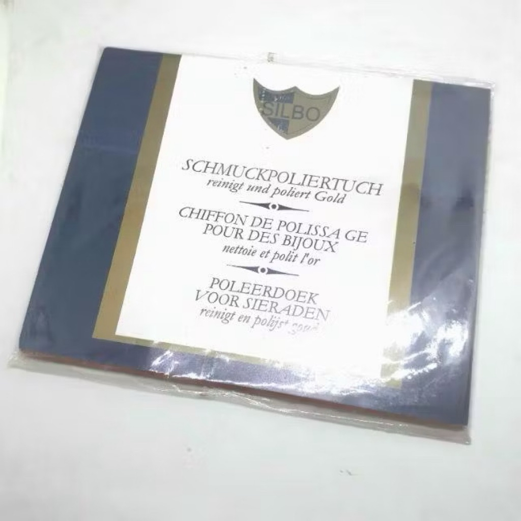 Kain Silbo emas / Kain pembersih emas / Kain Lap gosok perhiasan
