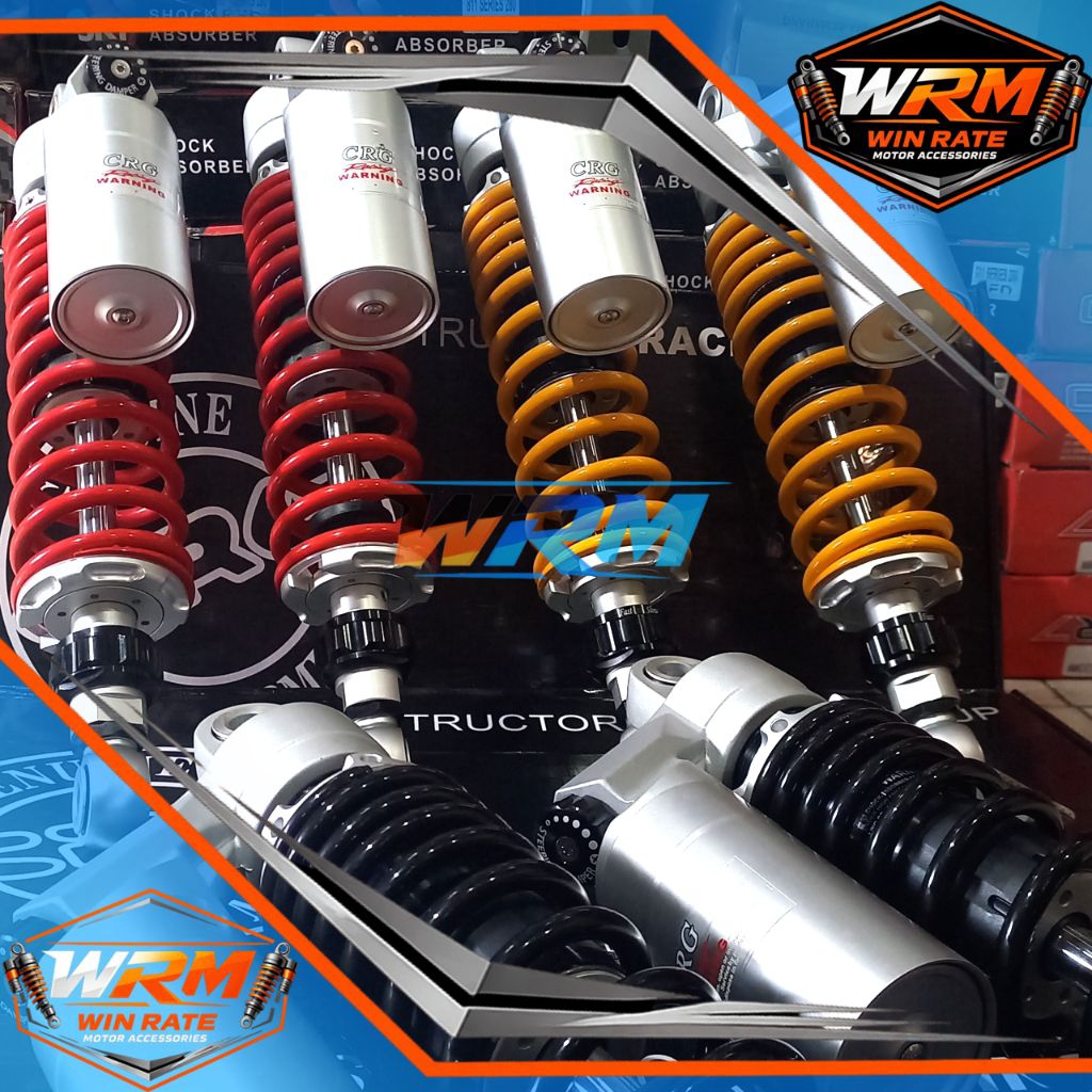 Shock shockbreaker Belakang Tabung Atas dan klik Rebound Fungsi PNP bebek ukuran 280 320 340 CRG 003