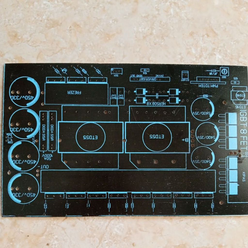 PCB PDC IGBT 8 MOSFET 6 MOSFET JUMBO + DRIVER