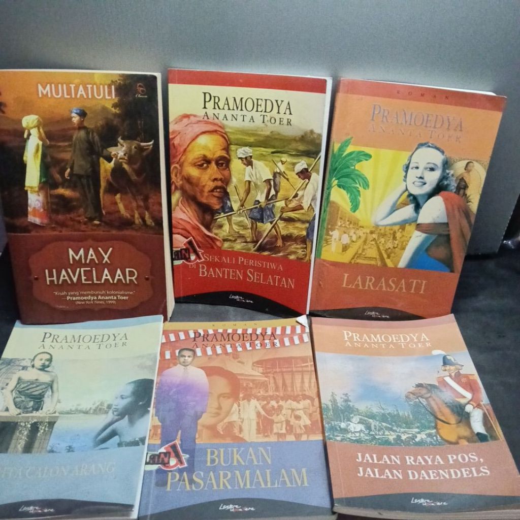 novel Pramoedya Ananta Toer original