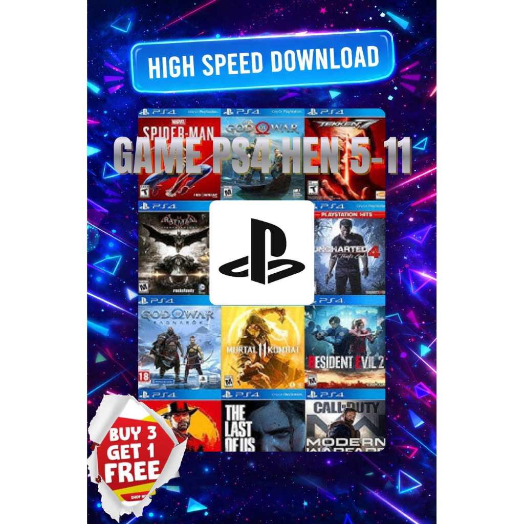 Game PS4 Hen Request — Game PS4 HEN Digital (Format PKG) - Full Version