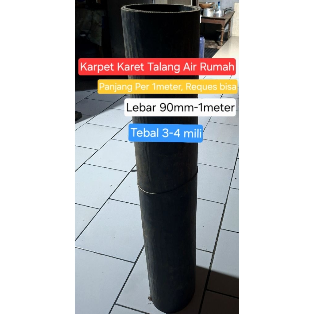 Karpet Karet Talang Air Rumah. /Panjang Per 1meter