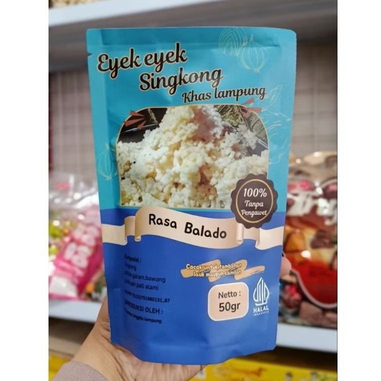 Eyek Eyek Singkong Khas Lampung Rasa Balado