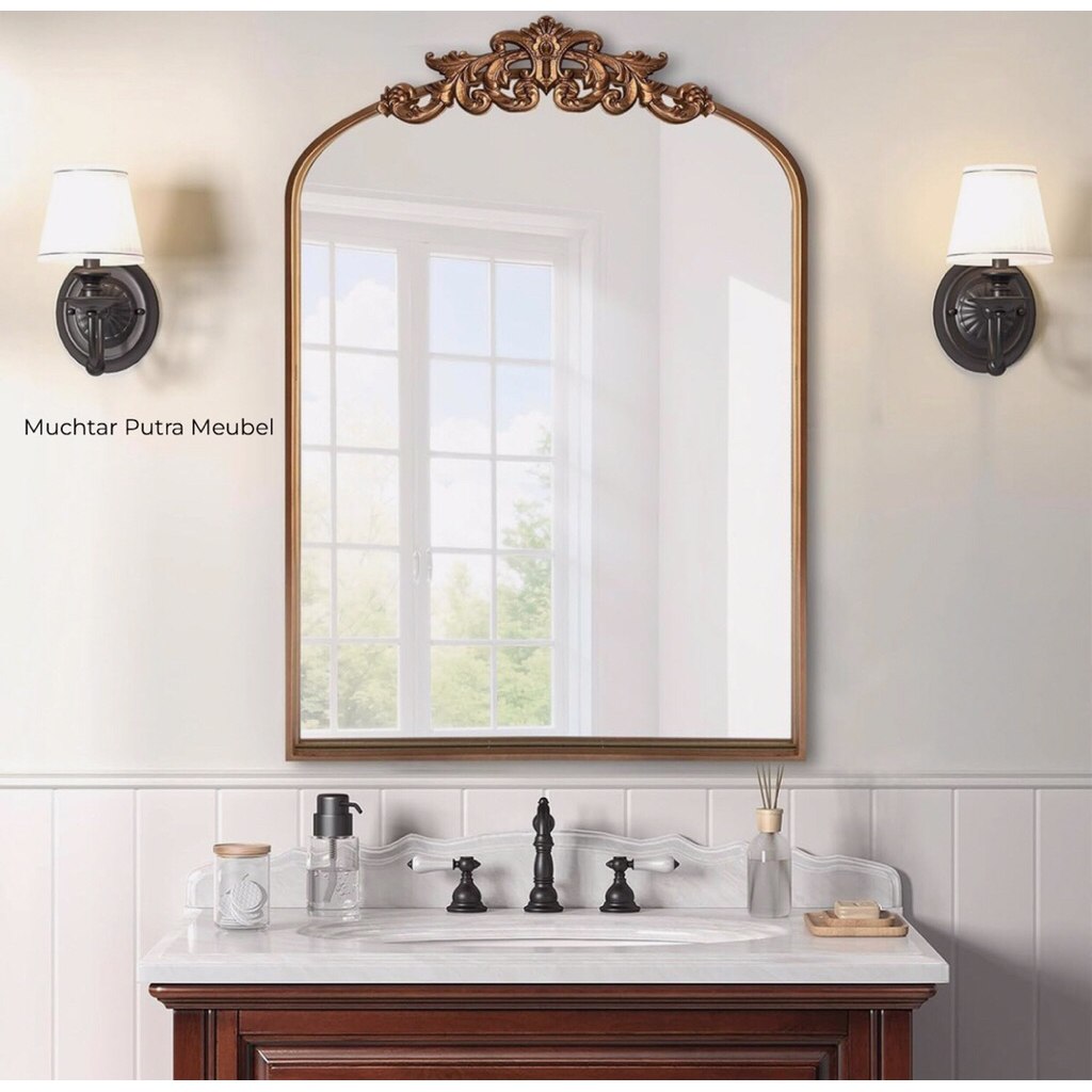 standing mirror / mirror wall / mirror antique / mirror vintage / cermin aesthetic / cermin dinding