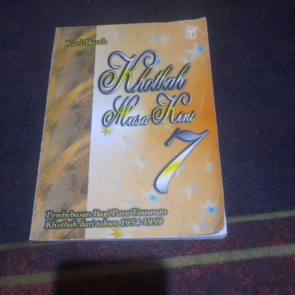 KHOTBAH MASA KINI 7 - KARL BARTH