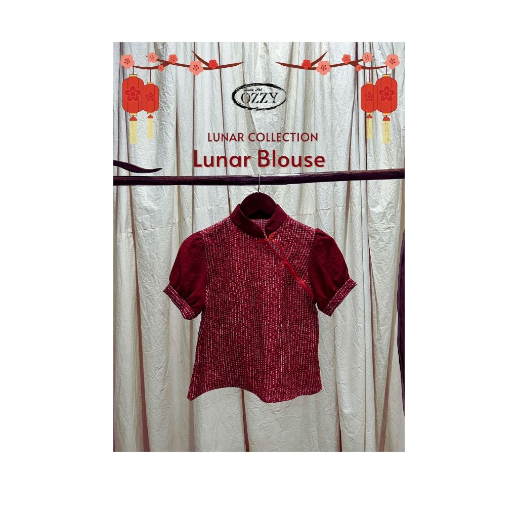 Ozzy Batik Pekalongan Lunar Blouse