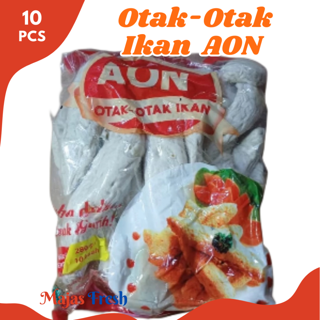 OTAK OTAK IKAN Aon - Otak2 Ikan AON Fresh | Isi 10 Pcs [ Harga Per BKS ]