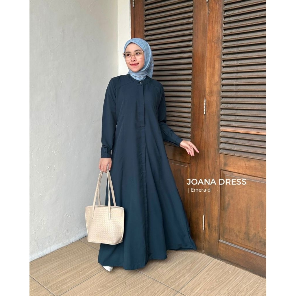 gamis wanita simple polos