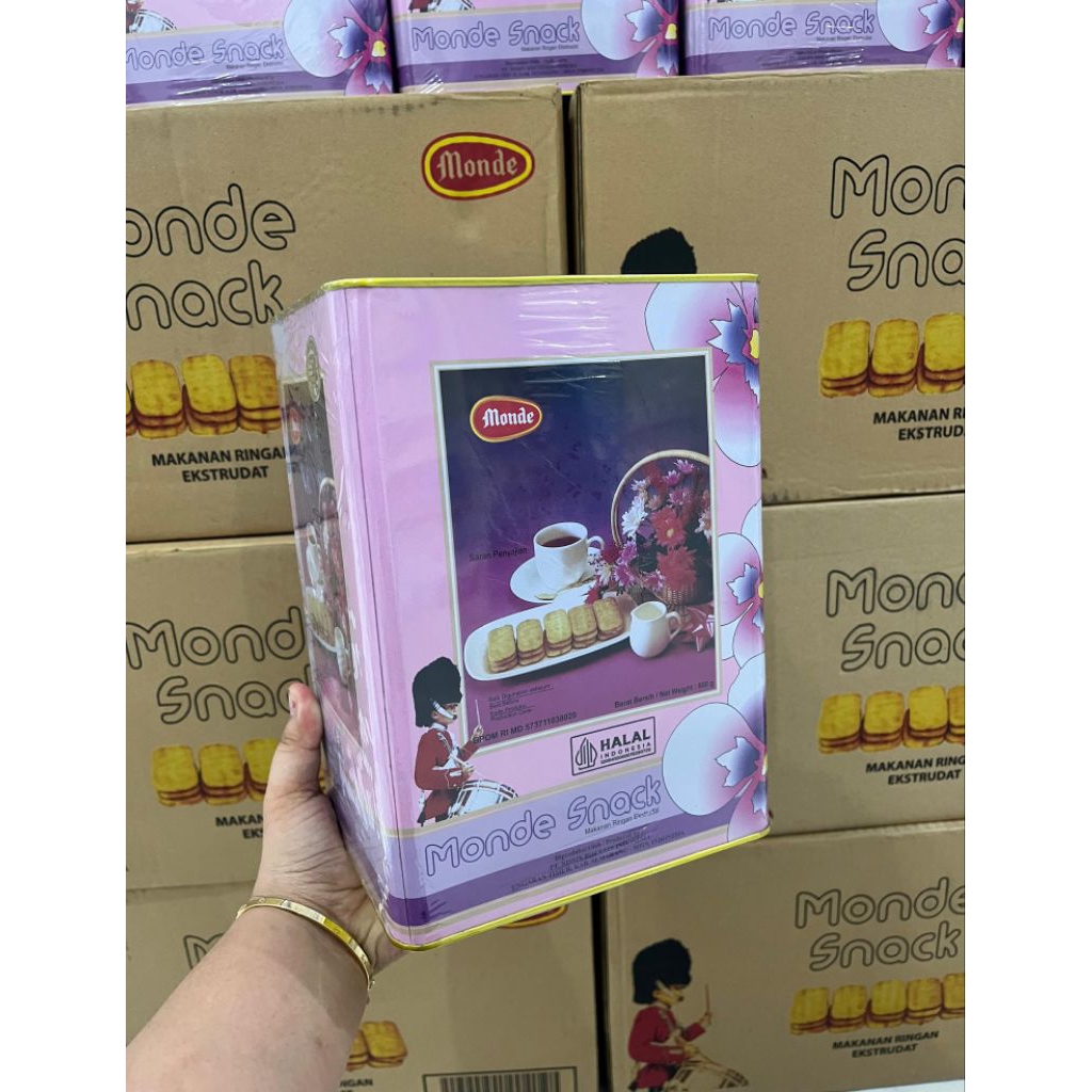 MONDE SERENA PINK | SERENA MONDE SNACK | 600 gr | 1 KARTON ISI 6|