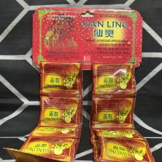 Xian Ling Kapsul Pegal Linu