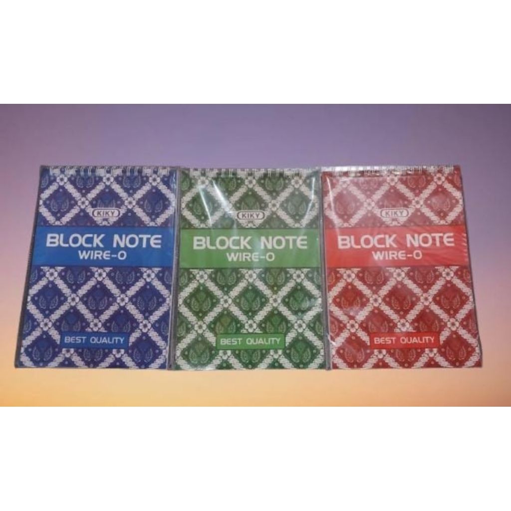 BLOCK NOTE SPIRAL KIKY A5 50 LEMBAR