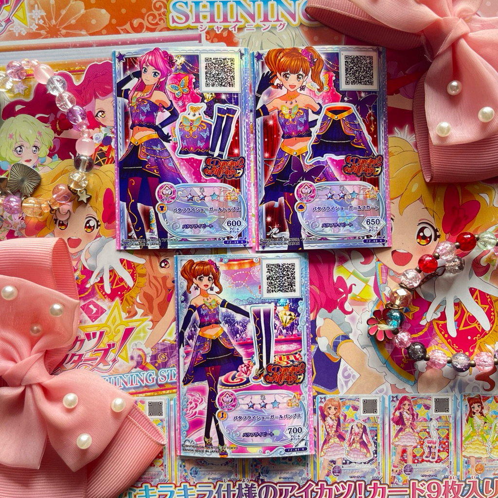 [OFFICIAL] SET AIKATSU FRIENDS MAIKA CHONO RARE PRINT CARD ASLI JEPANG