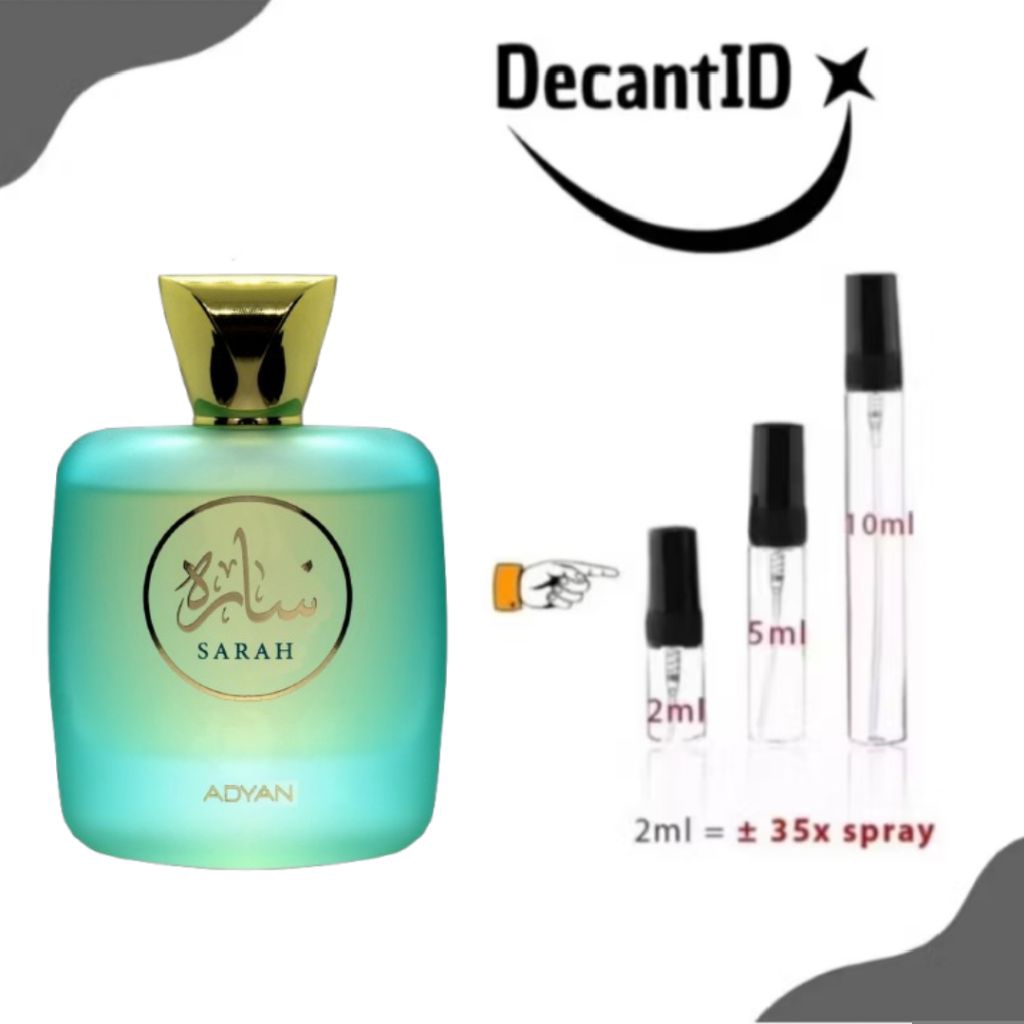 Decant Parfum Adyan Sarah 2ml 5ml 10ml