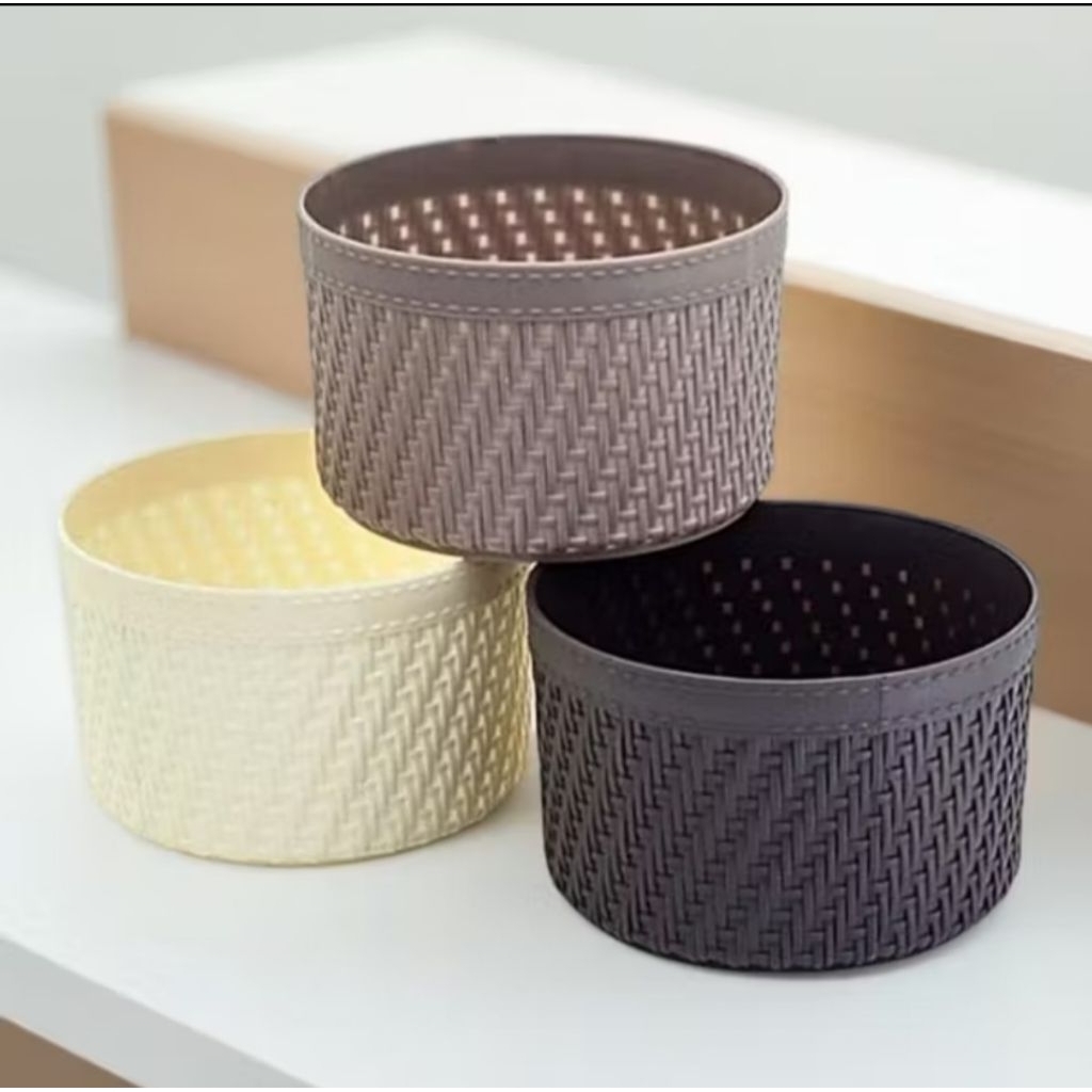 Keranjang AYAORI 770 Green Leaf/Keranjang mini/Keranjang Serbaguna/keranjang Aesthetic/Keranjang/luc