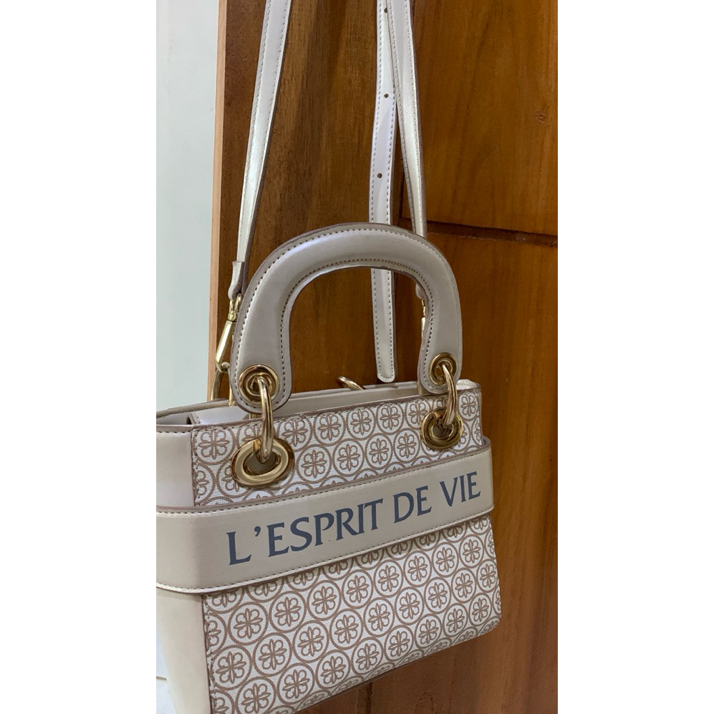 Preloved Tas Les Catino Jestina Daisy Mini Satchel