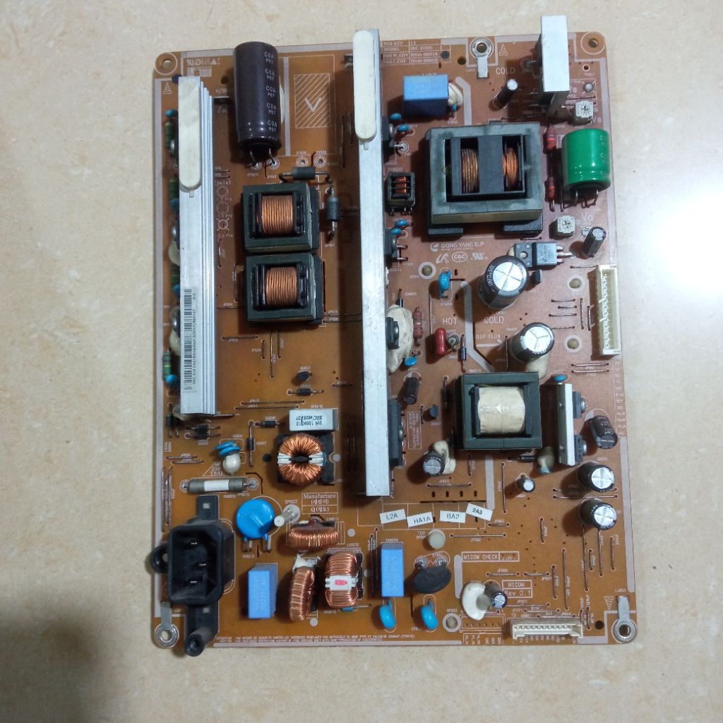 SAMSUNG PS43E400 POWER SUPPLY REGULATOR MESIN TV PLASMA SAMSUNG PS43E400 43E400
