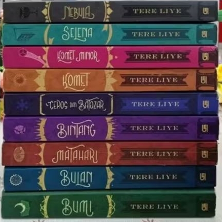 Buku Novel Paket SERIES BUMI TERE LIYE - BUMI,BULAN,MATAHARI,BINTANG, CEROS DAN BATOZAR, KOMET, KOME