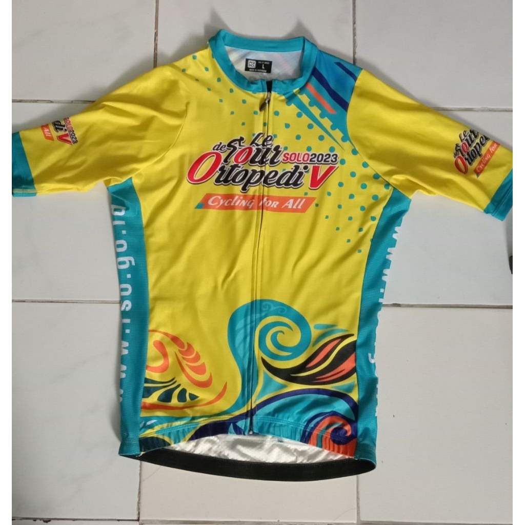 jersey even sepeda PVR IND size L original