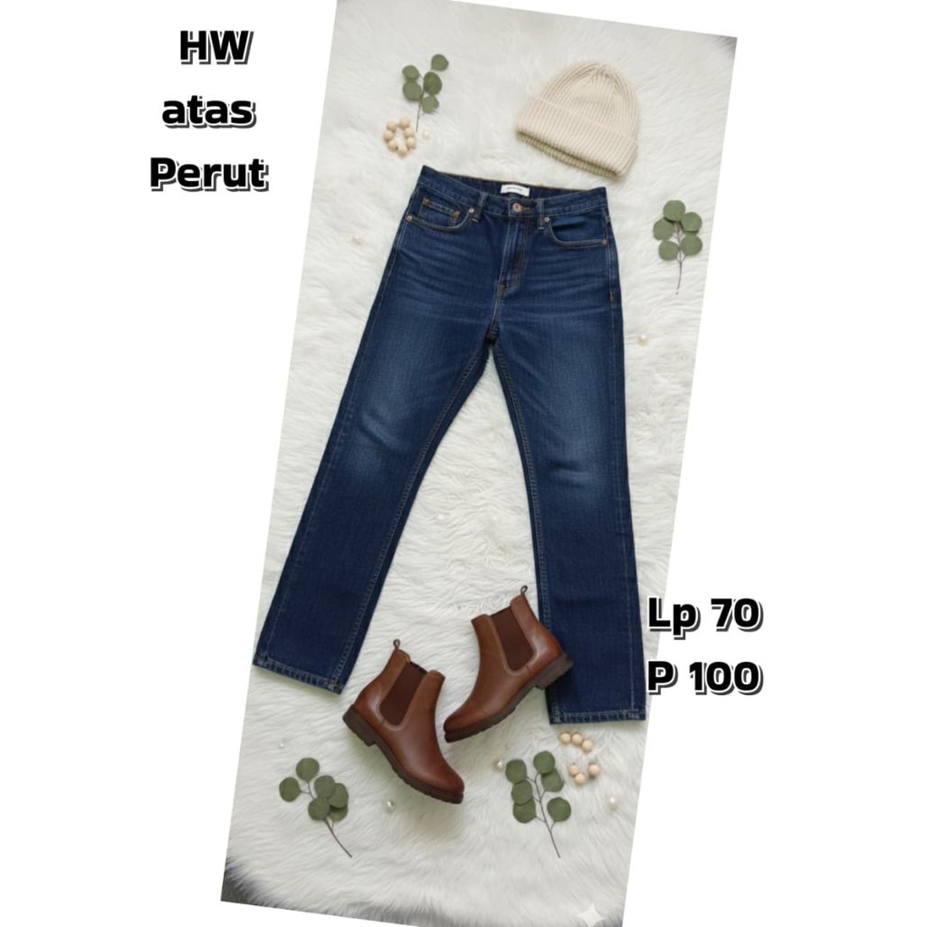 celana jeans preloved/rok jeans preloved