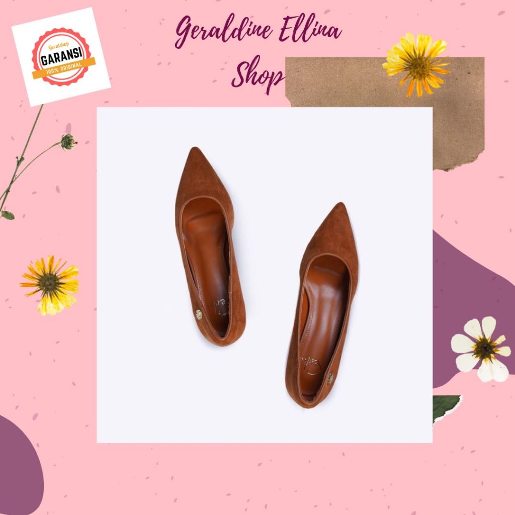 Sepatu Heels EVB wanita original sale FHELINYA