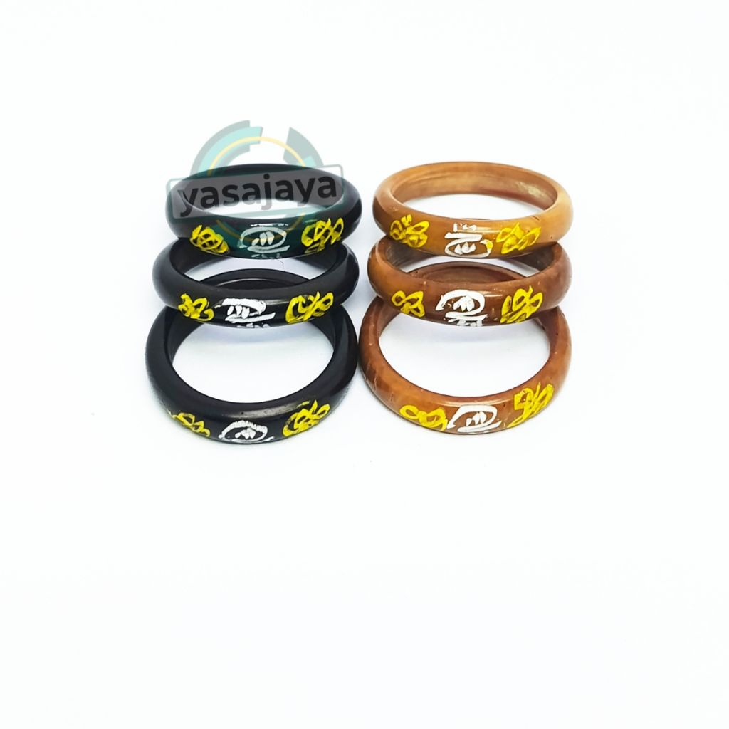 Cincin koka/kaoka/kaukah/motif wafak grosir & eceran
