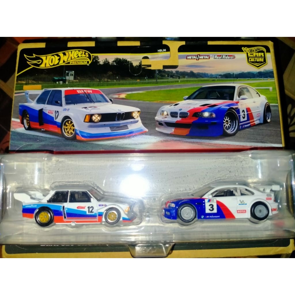 Hot Wheels BMW M3 GTR Twinpack Twopack